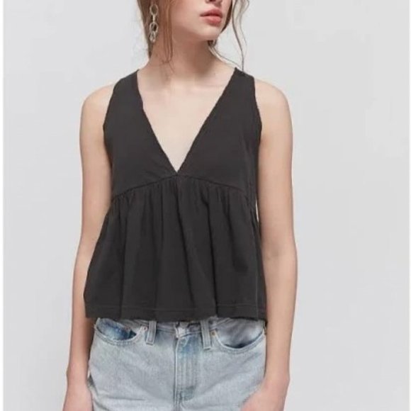 Urban Outfitters Tops - UO Cali Plunging Babydoll Cami